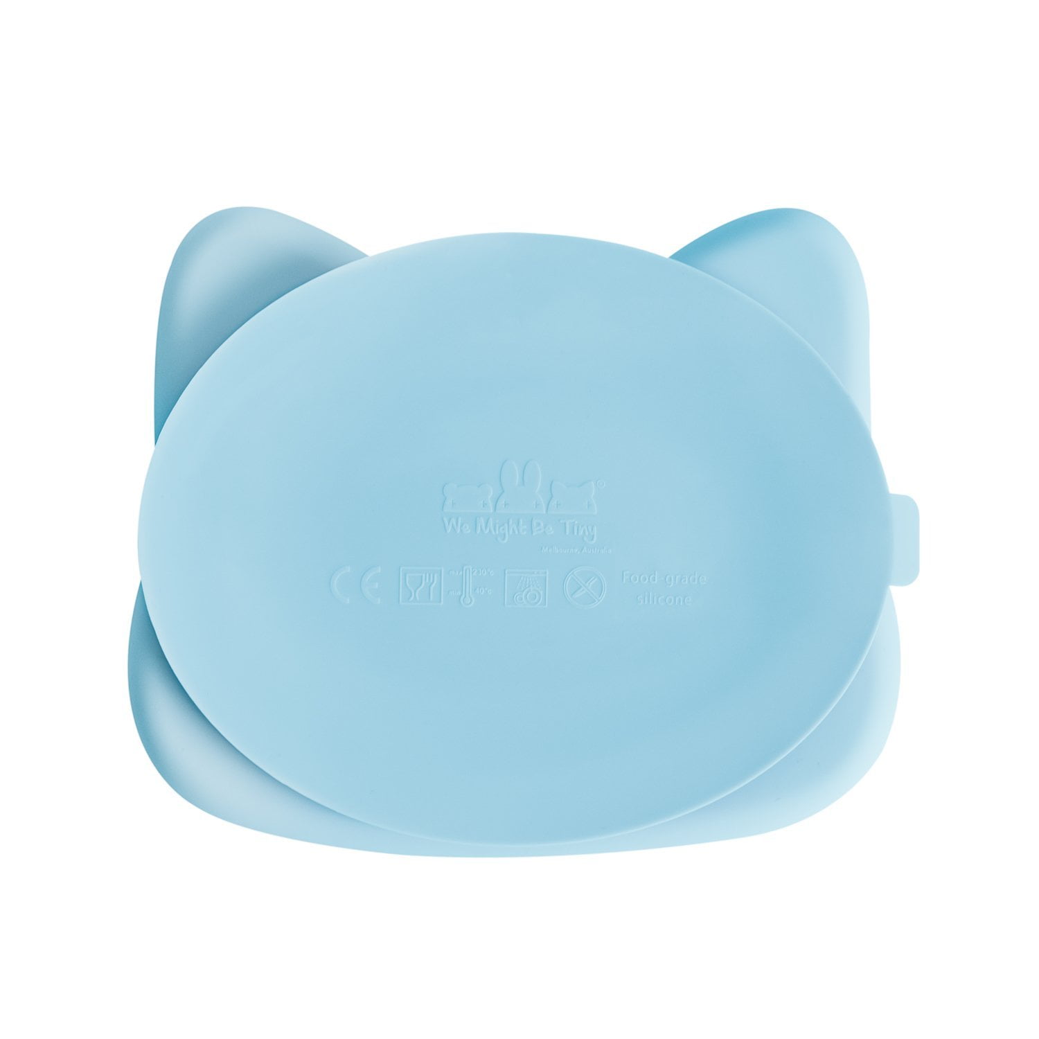 We might be tiny silikona trauki bērniem Cat Powder Blue - Image 6