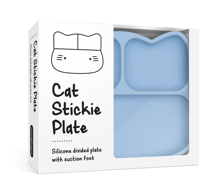 We might be tiny silikona trauki bērniem Cat Powder Blue - Image 5
